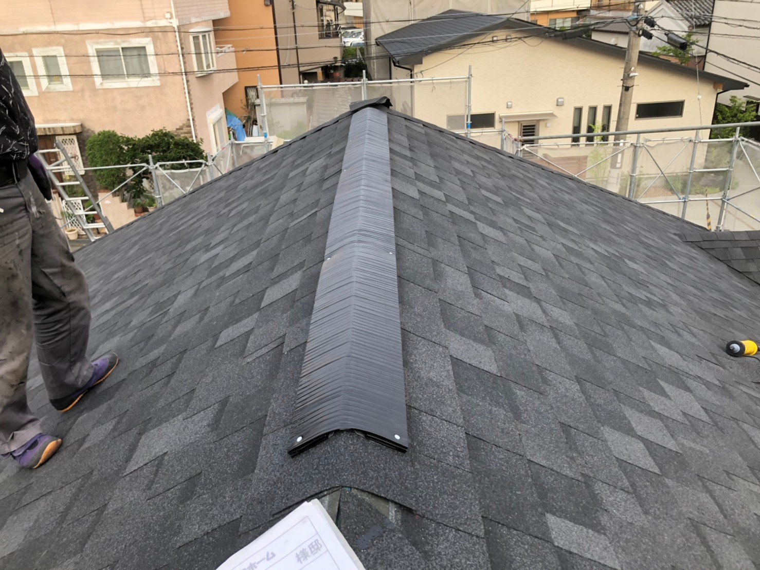 リッジウェイ葺き換気棟仕様